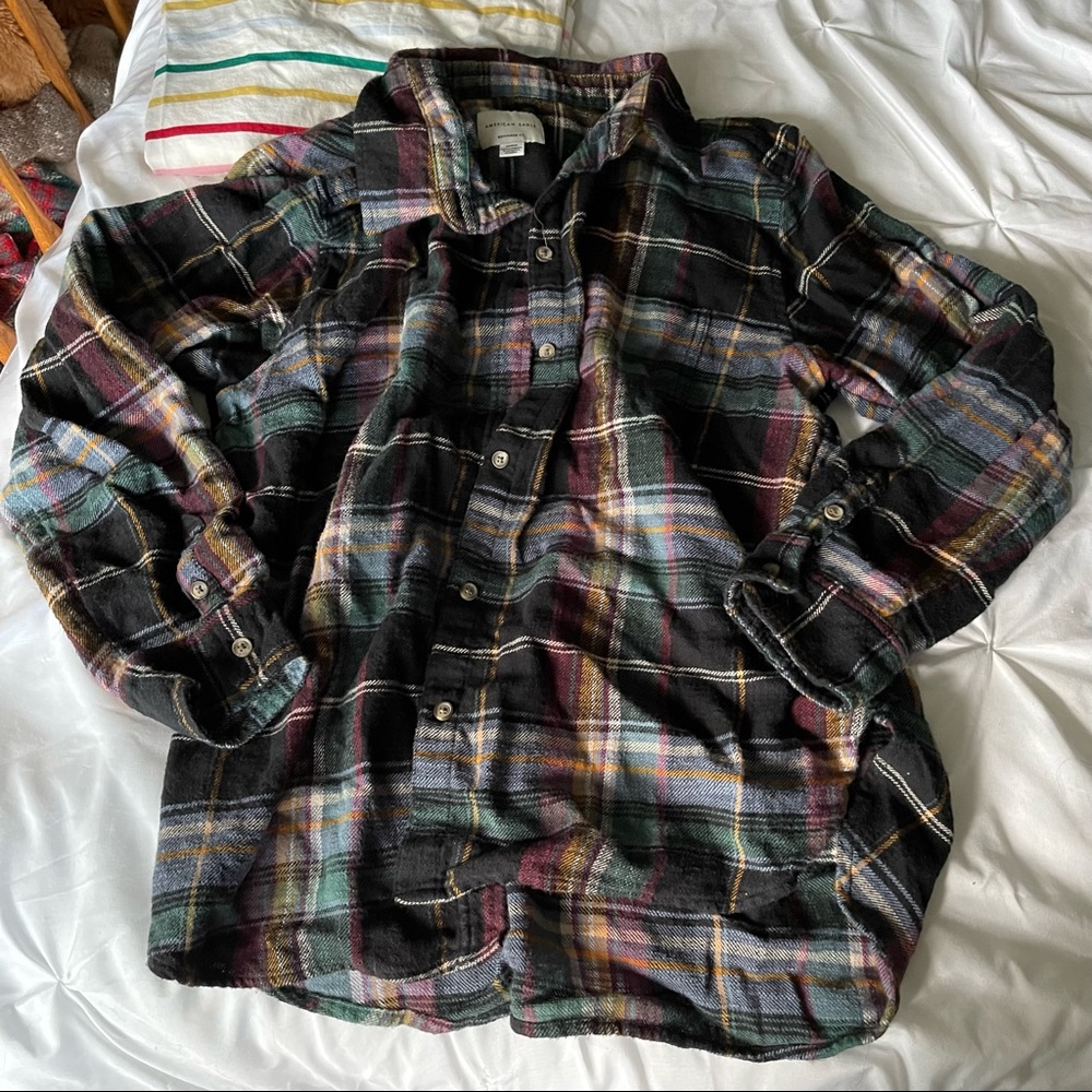 AE Boyfriend Fit Flannel